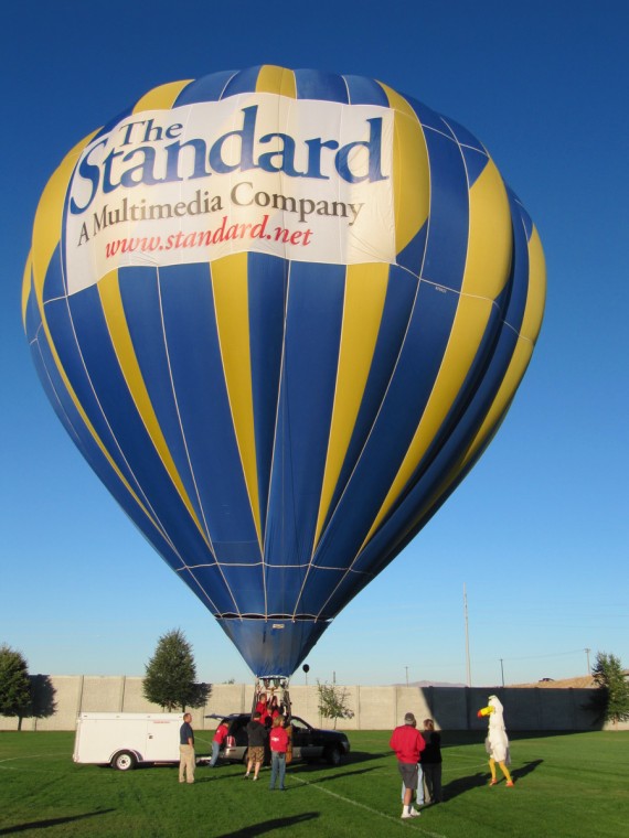 Hot Air balloons Over Ponds Park