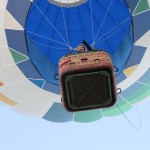 Hot Air Balloons Over Ponds Park