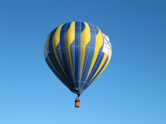 Hot Air balloons Over Ponds Park