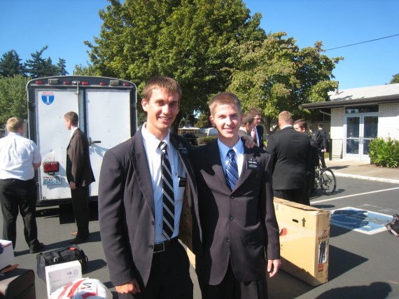 Daniel and Elder Powell