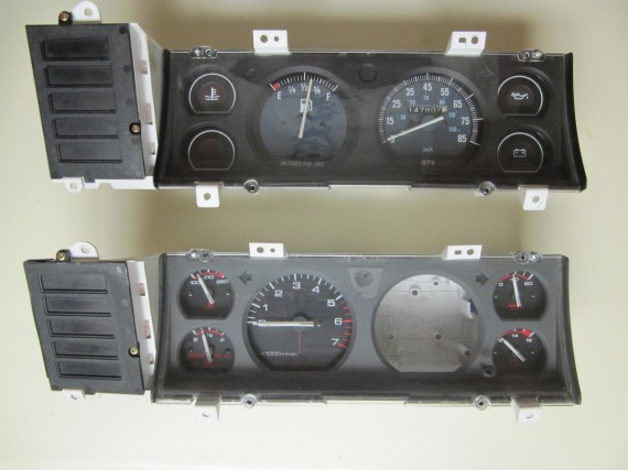 Jeep instrument panels