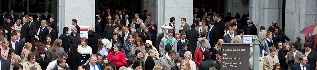 General Conference Crowd