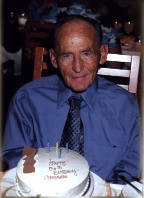 Robert and his 80th Birthday Cake