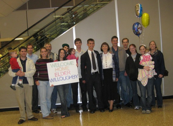 Daniel with his family