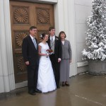 Married in the Bountiful Temple Married in the Bountiful Temple