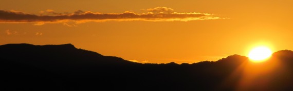 Sunset In Rocky Mountain National Park