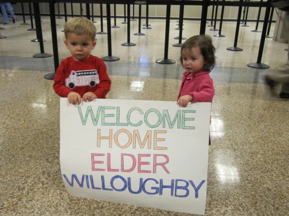Welcome Home Elder Willoughby