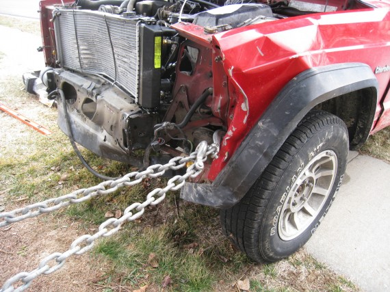 Freeing the Jeep body from the wheel