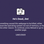 Chrome is dead, Jim!
