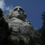 Washington at Mount Rushmore