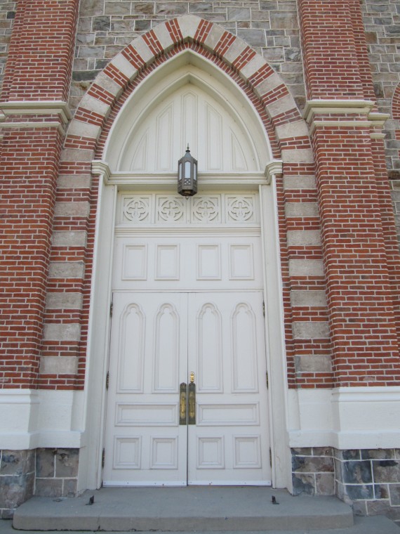 Brigham City Tabernacle doors