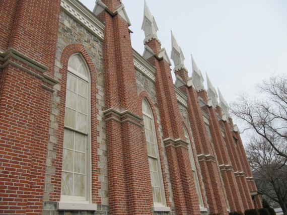 Brigham City Tabernacle spires