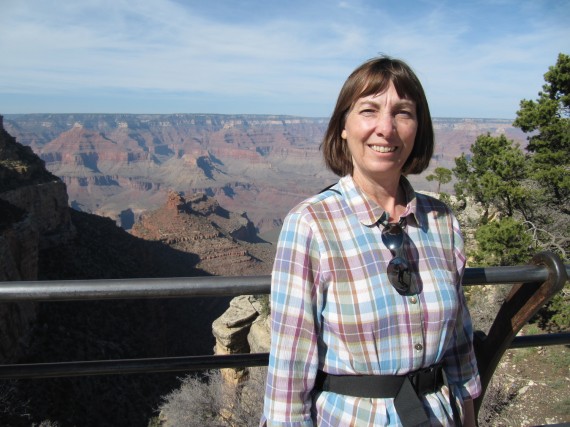 Jill at the Grand Canyon