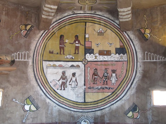 Grand Canyon Watchtower mural