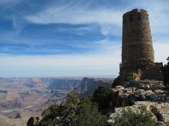 Grand Canyon Watchtower view