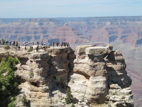 Grand Canyon visitors