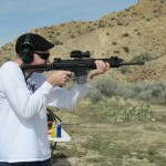 Target practice rifle Mark Target practice rifle Mark