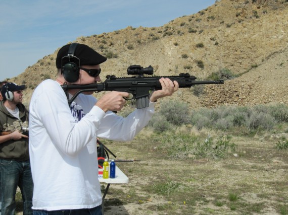 Target practice rifle Mark
