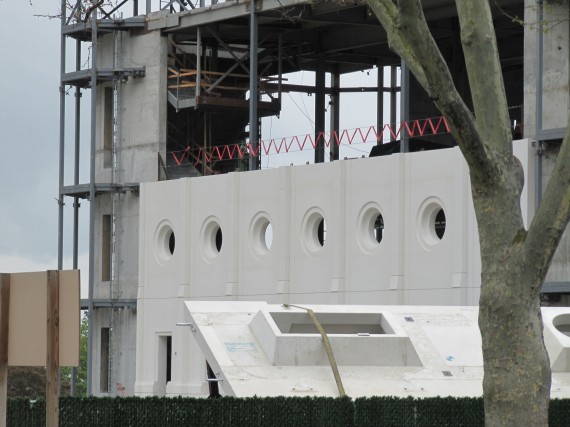 Brigham City Temple walls closeup