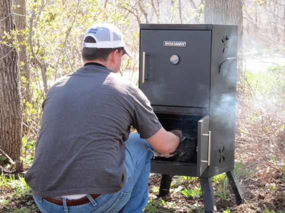 North Fork Park Derek and smoked chicken