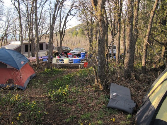 North Fork Park camp