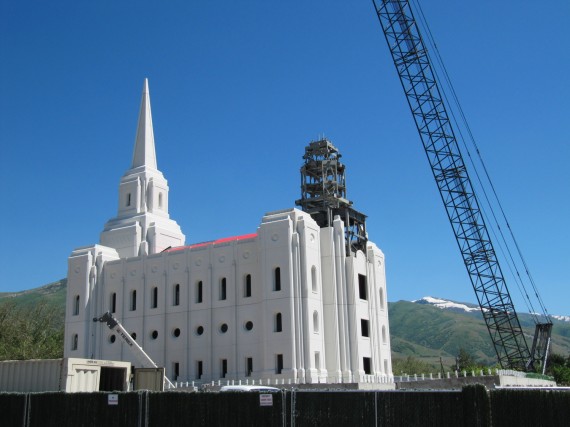 Brigham City Temple Roof