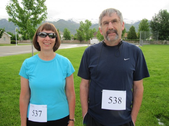 Kaysville Utah South Stake 5K runners