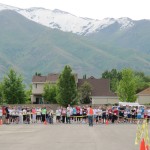 Kaysville Utah South Stake 5K start