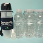 Water, water filter, and bleach