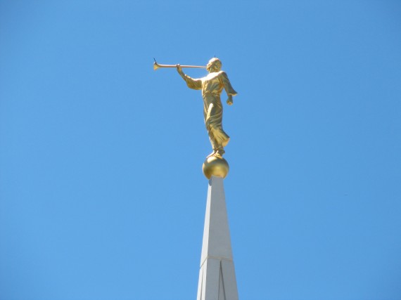 Brigham City Utah Temple Moroni