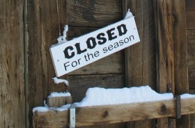 Closed for the season