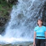 Ford Canyon Jill by waterfall