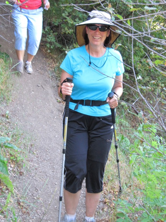 Ford Canyon Jill on the trail