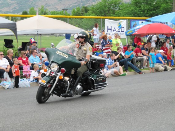 Kaysville July 4th Parade Davis County Sheriff