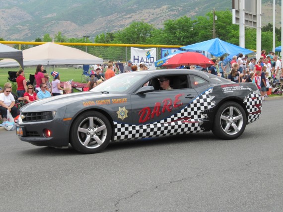 Kaysville July 4th Parade Davis County Sheriff DARE