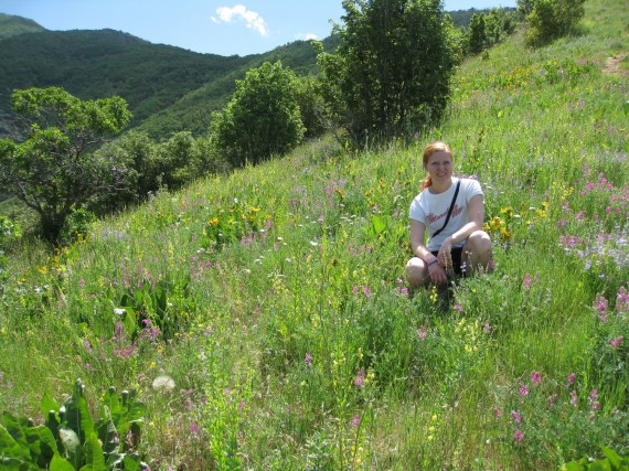 Shepard Creek Trail flowers Shauna