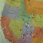 Temples and National Parks map Temples and National Parks map