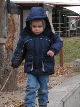 Bryson at Tracy Aviary