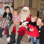 Father Christmas visiting
