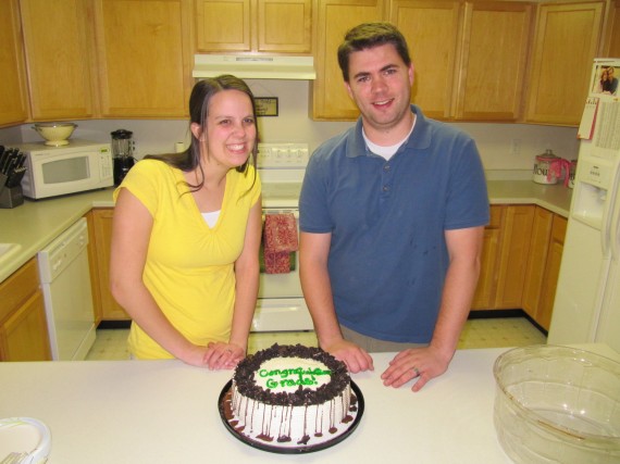 Graduates Rachel and Derek