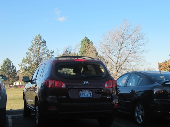 Kaysville windstorm blown out SUV window