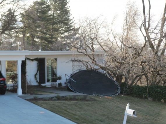 Kaysville windstorm trampoline