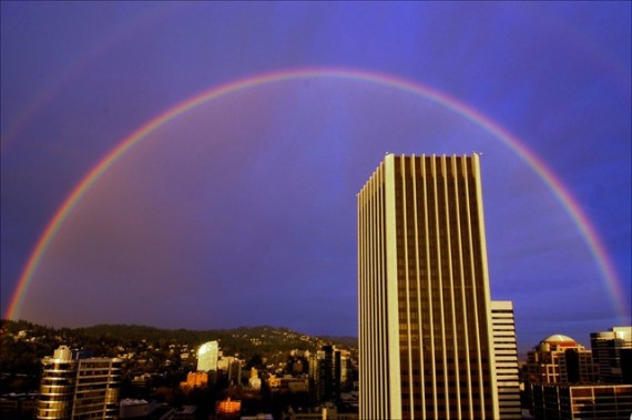 Rainbow that appeared the day of my baptism