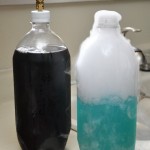 One finished product and another in the making