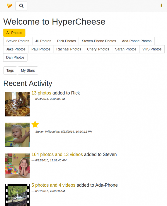 Cheese main page