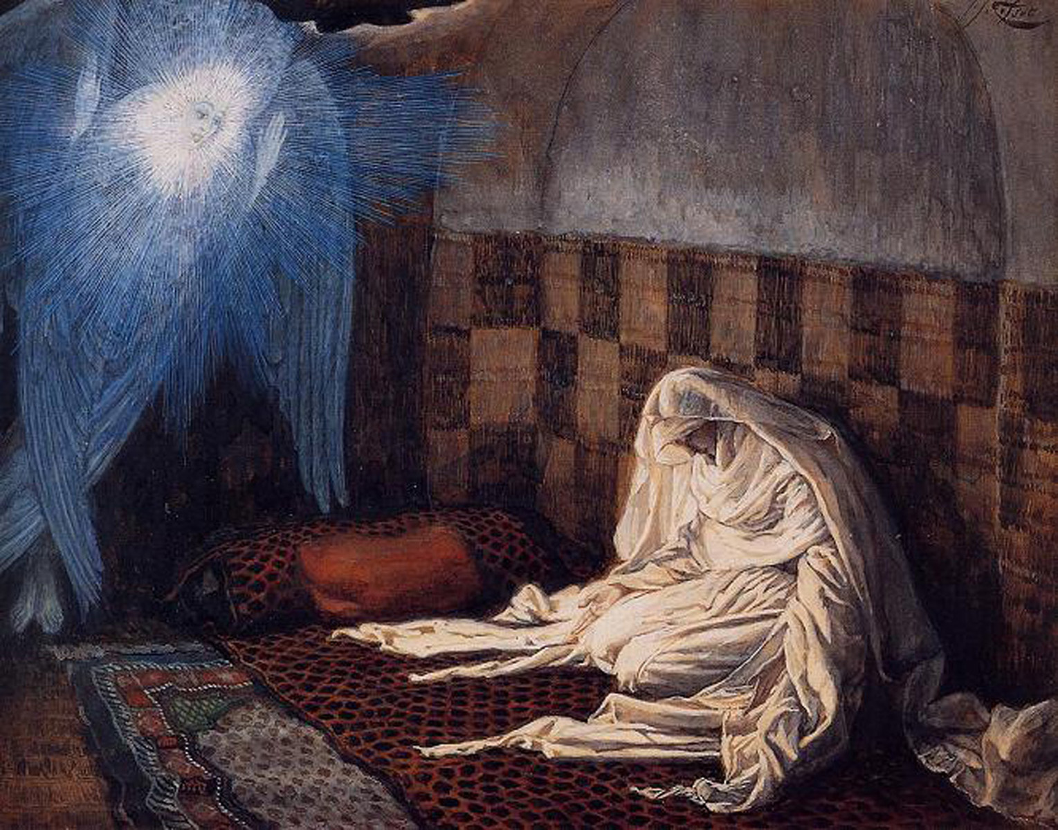 James Tissot Paints The Birth Of Christ